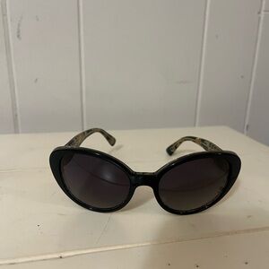 Dolce & Gabbana Black and Gold Sunglasses